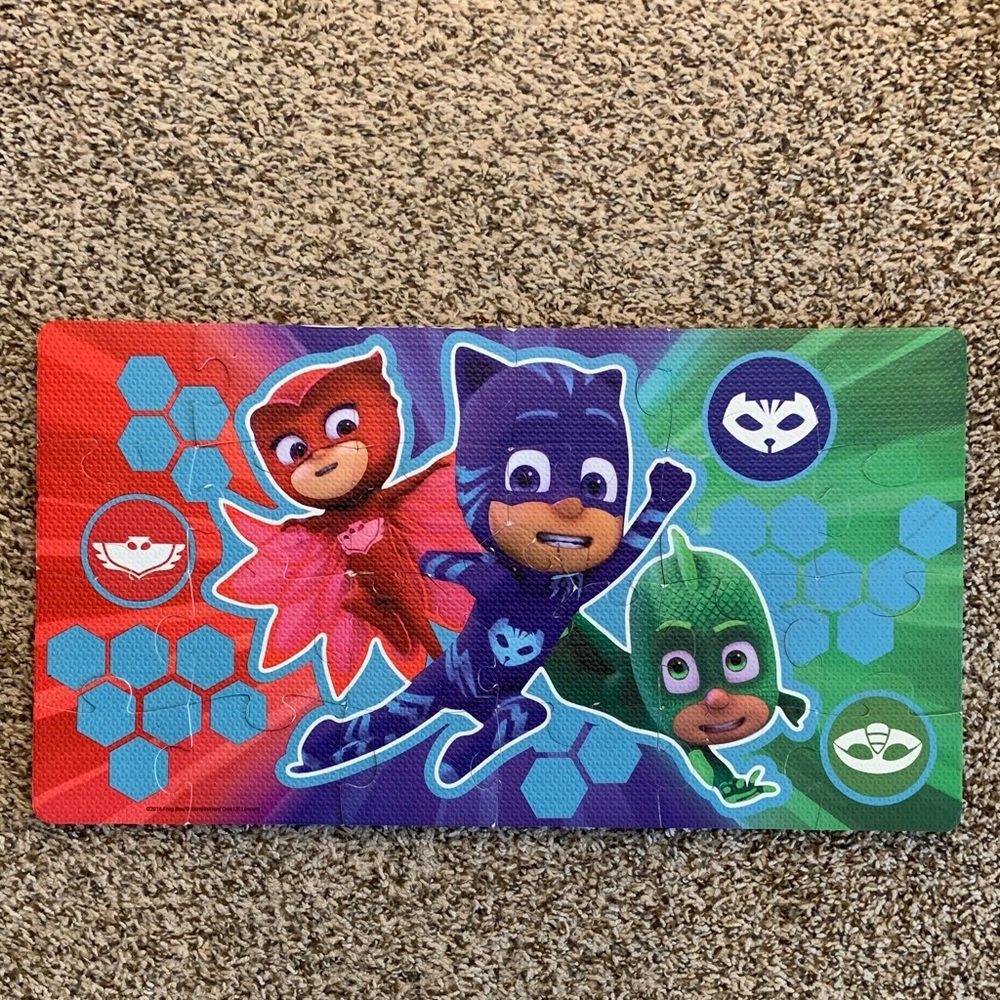 PJ Masks Foam Puzzle Mat 25 Pieces, Multi, Medium